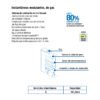 48016 - Calentador instantáneo modulante, 16L, 3 serv, gas LP, Foset