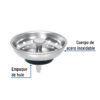 480211 48021 - Canastilla inox para contracanasta 3-1/2", Foset