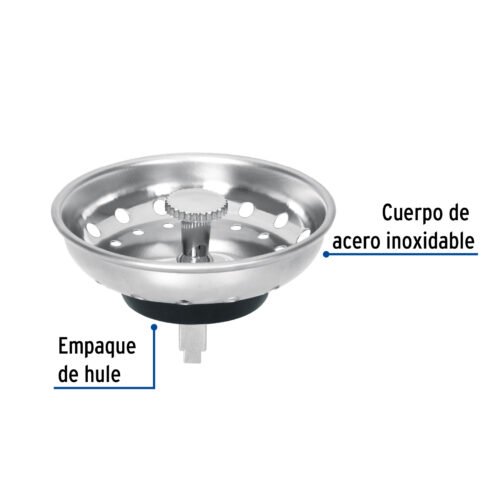 480211 48021 - Canastilla inox para contracanasta 3-1/2", Foset