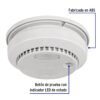 48023 - Detector de humo con alarma, Volteck