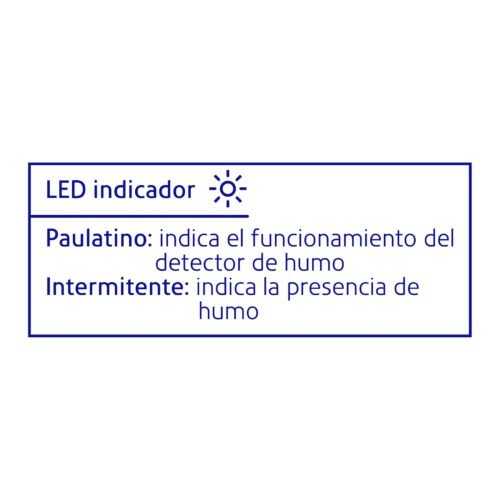 48023 - Detector de humo con alarma, Volteck