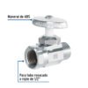 48029 - Llave angular de 1/2" recta de compresión, FOSET