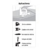480422 48042 - Extensión eléctrica de uso rudo 2 m 2x16 AWG, Volteck