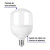 480781 48078 - Lámpara LED alta potencia 60 W (equiv. 650 W), luz de día