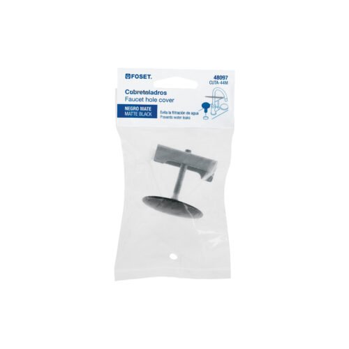 480973 48097 - Cubretaladro negro de 1-3/4", diámetro 43 mm, Foset
