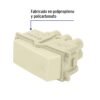 48099 - Interruptor para timbre, línea Italiana, color marfil