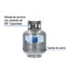 48107 - Cilindro portátil para gas LP, 20lb (9kg) Foset