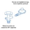 48107 - Cilindro portátil para gas LP, 20lb (9kg) Foset