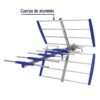 48119 - Antena aérea para TV HD, 14 elementos, Volteck