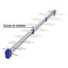481211 48121 - Antena aérea para TV HD, 14 elementos, Volteck