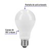 48129 - Pack de 4 lámparas LED A19 18 W (equiv. 125 W), luz de día