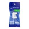 48135 - Contacto sencillo, 2polos, sin tierra, línea Italiana,blanco