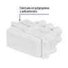 48139 - Interruptor para timbre, línea Italiana, color blanco