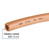 48156 - Tubo flexible de cobre 5/16", rollo de 15m, 2.3kg, FOSET