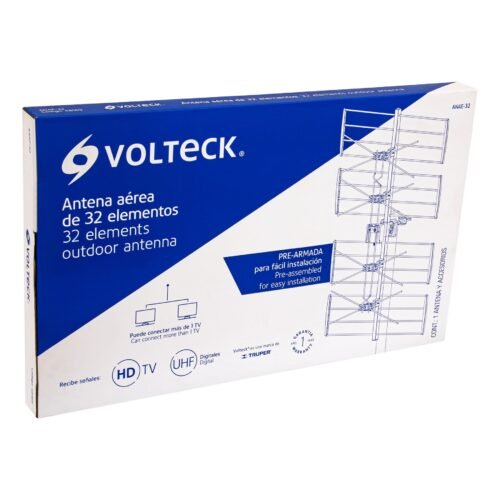 48169 - Antena aérea para TV HD, 32 elementos, Volteck