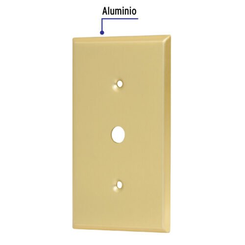 481741 48174 - Placa para atenuador, de aluminio, línea Standard, Volteck