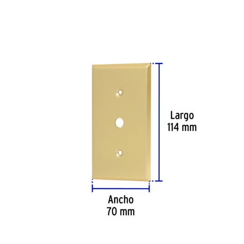 481742 48174 - Placa para atenuador, de aluminio, línea Standard, Volteck