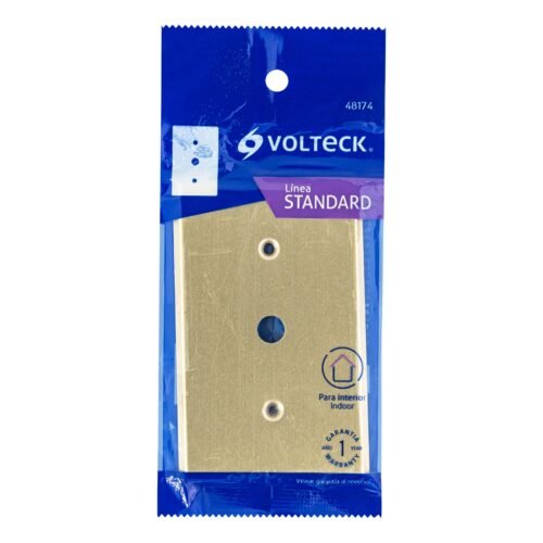 481743 48174 - Placa para atenuador, de aluminio, línea Standard, Volteck