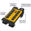 48190 - Multicontacto 14 AWG industrial supresor picos 10 entradas