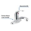 48191 - Monomando lavabo, ABS, nariz curva, BASIC