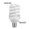 482121 48212 - Lámpara espiral T4 15 W luz de día en blíster, Volteck