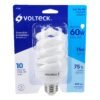 482123 48212 - Lámpara espiral T4 15 W luz de día en blíster, Volteck