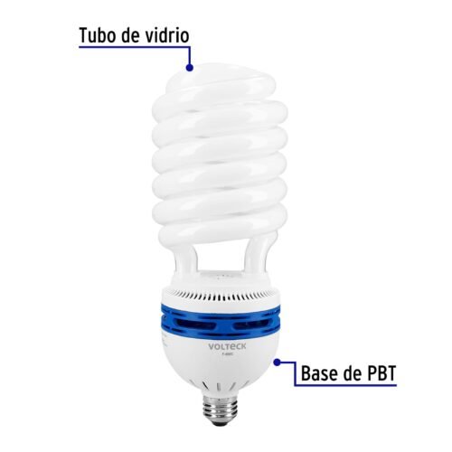 48223 - Lámpara espiral T5 85 W alta potencia luz de día, caja