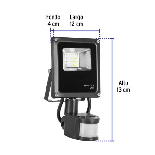 48228 - Reflector LED 10 W alta intensidad con sensor de movimiento
