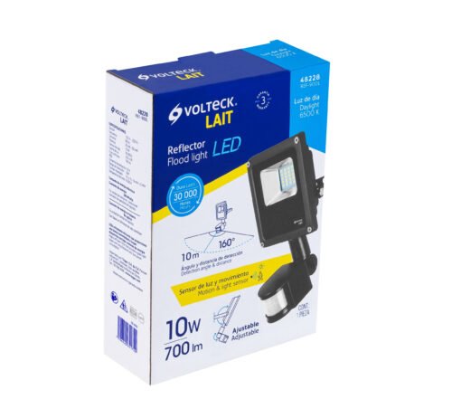 482285 48228 - Reflector LED 10 W alta intensidad con sensor de movimiento