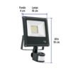 482291 48229 - Reflector LED 20 W alta intensidad con sensor de movimiento