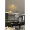 482591 48259 - Luminario LED tipo plafón 24 W, redondo, luz cálida, blanco