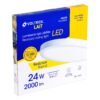 482594 48259 - Luminario LED tipo plafón 24 W, redondo, luz cálida, blanco