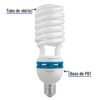 48260 - Lámpara espiral 85 W base mogul E39 220 V luz día, caja