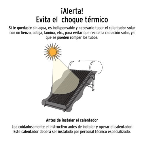 48287 - Calentador solar de agua, 12 tubos, 150L, 4 personas, Foset