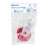 482893 48289 - Sapo 2" para WC, silicona, marco rígido, cadena inox, Foset