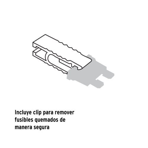 48302 - Juego de fusibles automotrices estándar y mini, 300 pz
