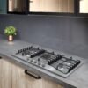 48316 - Parrilla gas empotrable 75cm, 5 quem, acero inox, Riviera