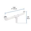 483382 48338 - Céspol doble 1-1/2", s/contra, polipropileno, para fregadero