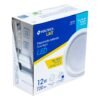 483484 48348 - Luminario LED empotrado redondo de 12 W, luz de día, Volteck