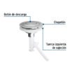 48359 - Botón superior universal p/válvula tradicional para WC,FOSET