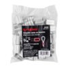 483663 48366 - Bolsa con 50 casquillos dobles de aluminio, 3/16", FIERO