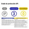 48390 - Luminario lineal delgado de LED 18 W para gabinete, Volteck