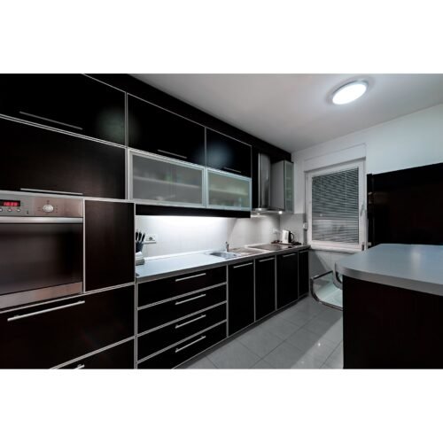 48390 - Luminario lineal delgado de LED 18 W para gabinete, Volteck