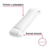 48393 - Piola de poliéster diamante de 5mmx15m blanca, madeja, FIERO