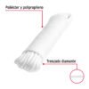 48394 - Piola de poliéster diamante de 6mmx15m blanca, madeja, FIERO