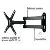 48428 - Soporte para pantallas 14" a 40" mov. angular y articulado