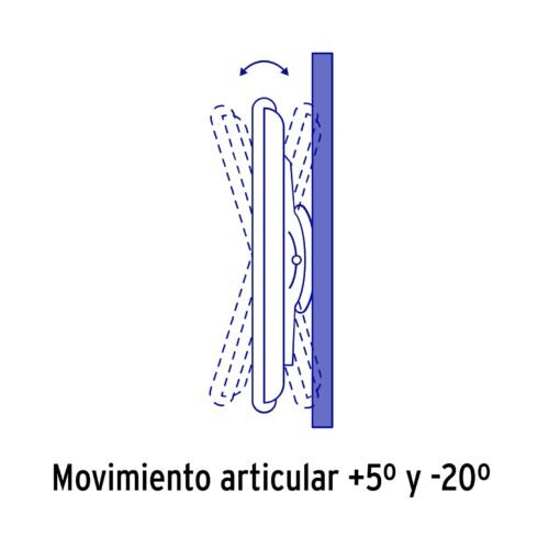 48429 - Soporte para pantallas de 32" a 70" con movimiento angular