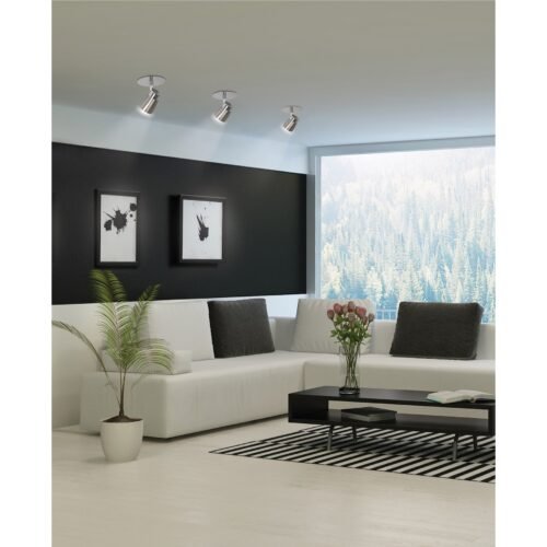 48433 - Luminario de sobreponer con 2 spots base GU10, Volteck
