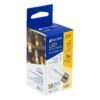 484523 48452 - Lámpara LED S14 con filamento 1 W luz cálida, caja, Volteck