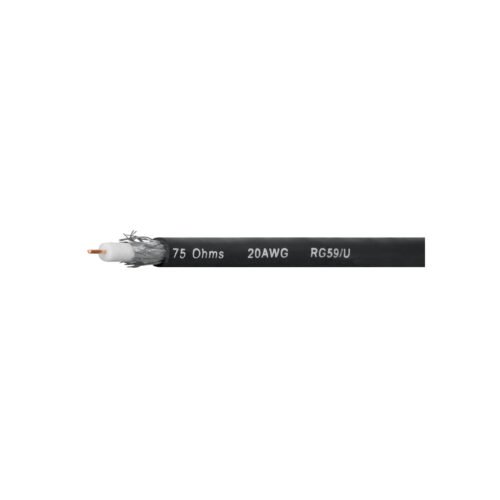 48473 - Metro de cable coaxial RG59 en rollo de 100 m, Volteck
